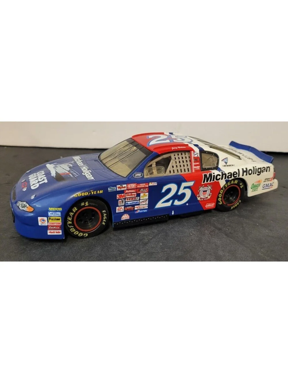 Brookfield 2000 Jerry Nadeau #25 Michael Holigan Coast Guard Diecast Race Car